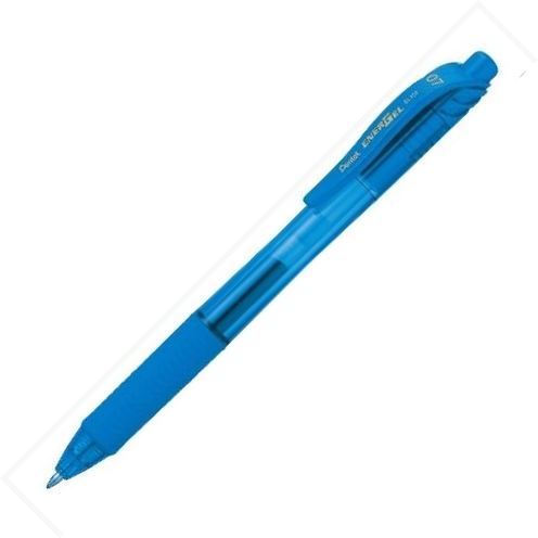 Levně Pentel EnerGel BL107 Gelový roller 0,7 mm - světle modrý