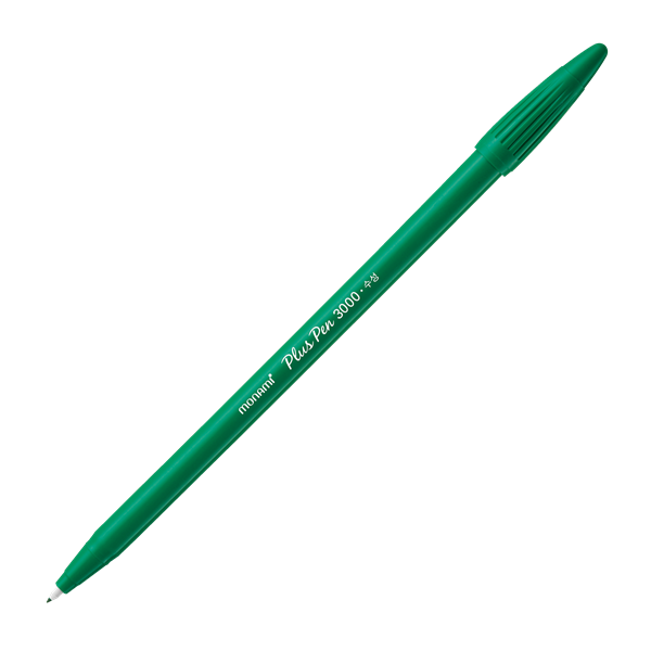 Levně Popisovač Monami Plus Pen 3000 0,4 mm - green
