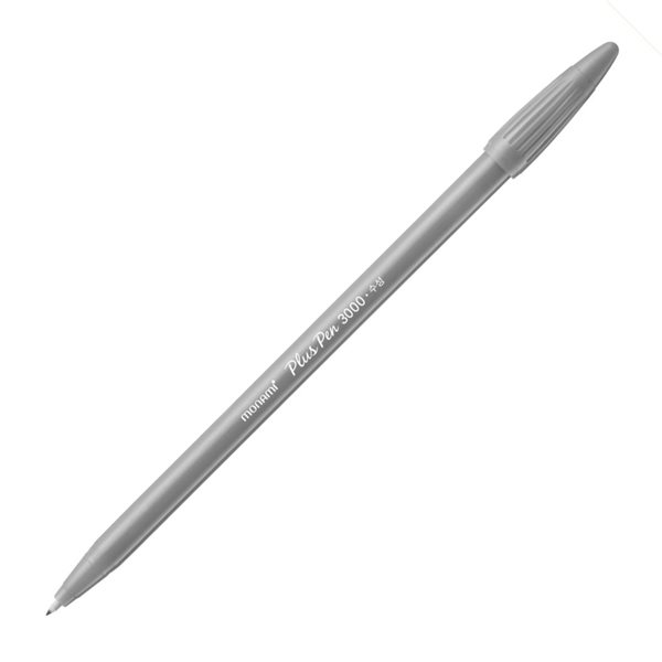 Levně Popisovač Monami Plus Pen 3000 0,4 mm - gray