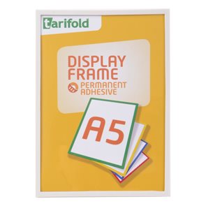 Display Frame samolepicí rámeček A5, 1 ks - bílý