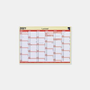 BOBO Kalendář lístkový 2021 A4
