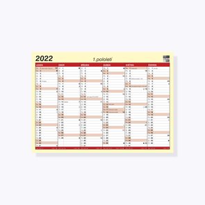 BOBO Kalendář lístkový 2022 A3