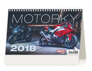 Kalendář stolní 2018 - Motorky ČR/SR