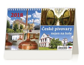 Kalendář stolní 2018 - České pivovary nejen na kole