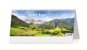 Kalendář stolní 2018 - Svět hor
