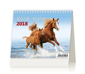 Kalendář stolní 2018 - MiniMax Koně