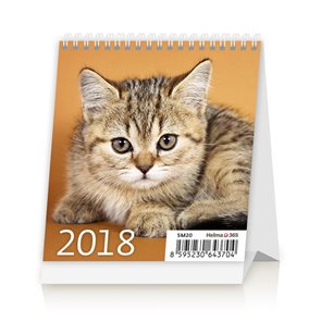 Kalendář stolní 2018 - Mini Kittens