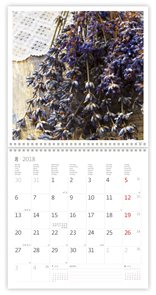 Kalendář nástěnný 2018 Label your days - Provence