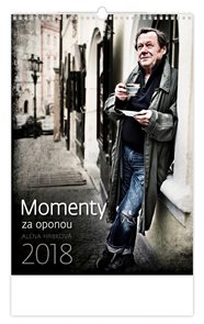 Kalendář nástěnný 2018 - Momenty za oponou