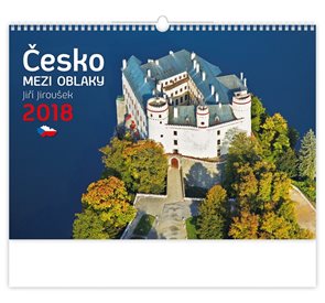 Kalendář nástěnný 2018 - Česko mezi oblaky