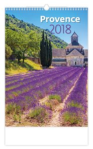 Kalendář nástěnný 2018 - Provence