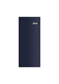 Diář 2018 - Torino kapesní měsíční - modrá