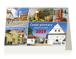 Kalendář stolní 2019 - České pivovary nejen na kole