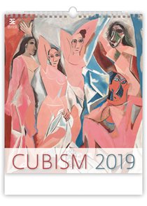 Kalendář nástěnný 2019 - Cubism