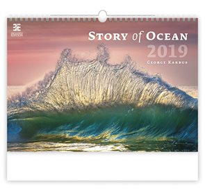 Kalendář nástěnný 2019 - Story of Ocean