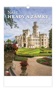 Kalendář nástěnný 2019 - Naše hrady a zámky