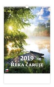 Kalendář nástěnný 2019 - Řeka čaruje
