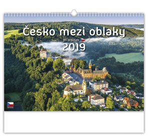 Kalendář nástěnný 2019 - Česko mezi oblaky