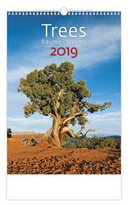 Kalendář nástěnný 2019 - Trees