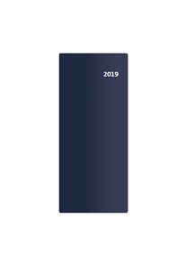 Diář 2019 kapesní - Torino měsíční - modrá/blue