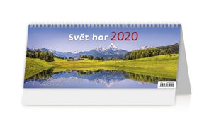 Kalendář stolní 2020 - Svět hor