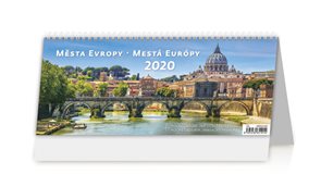Kalendář stolní 2020 - Města Evropy/Mestá Europy