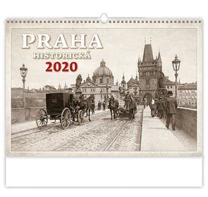 Kalendář nástěnný 2020 - Praha historická