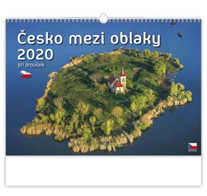 Kalendář nástěnný 2020 - Česko mezi oblaky
