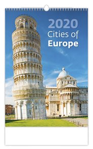 Kalendář nástěnný 2020 - Cities of Europe