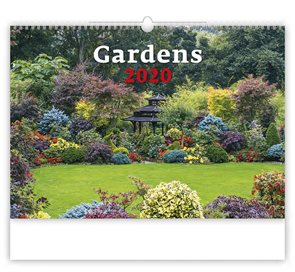 Kalendář nástěnný 2020 - Gardens
