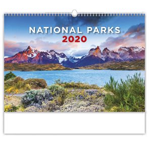 Kalendář nástěnný 2020 - National Parks