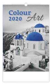 Kalendář nástěnný 2020 - Colour Art