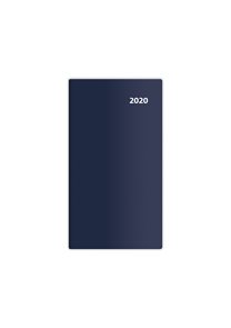 Diář 2020 kapesní - Torino čtrnáctidenní - modrá/blue