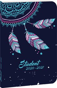 Školní diář Student 2020/21 Indian life