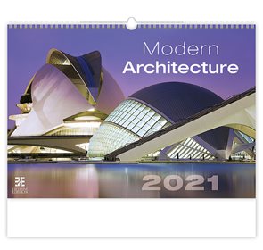 Kalendář nástěnný 2021 Exclusive Edition - Modern Architecture