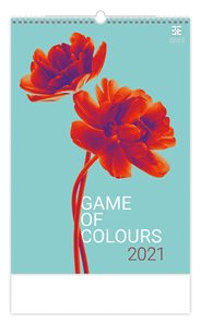Kalendář nástěnný 2021 Exclusive Edition - Game of Colours