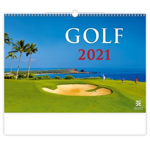 Kalendář nástěnný 2021 Exclusive Edition - Golf