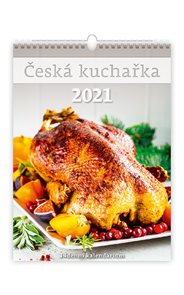 Kalendář nástěnný 2021 - Česká kuchařka