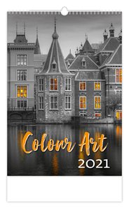 Kalendář nástěnný 2021 - Colour Art