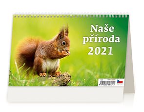 Kalendář stolní 2021 - Naše příroda