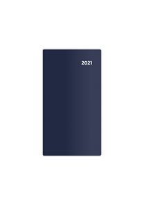 Diář 2021 kapesní - Torino čtrnáctidenní - modrá/blue
