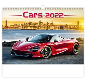 Kalendář nástěnný 2022 - Cars