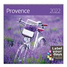 Kalendář nástěnný 2022 Label your days - Provence