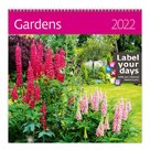 Kalendář nástěnný 2022 Label your days - Gardens