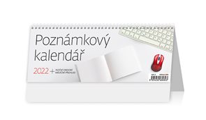 Kalendář stolní 2022 - Poznámkový kalendář