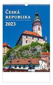 Kalendář nástěnný 2023 - Česká republika/Czech Republic/Tschechische Republic