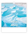 Kalendář nástěnný 2023 - Aqua