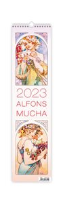 Kalendář nástěnný 2023 vázanka - Alfons Mucha