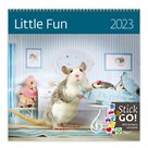 Kalendář nástěnný 2023 Label your days - Little Fun