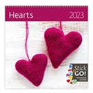 Kalendář nástěnný 2023 Label your days - Hearts